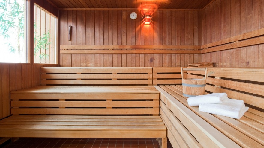 Finnische Sauna